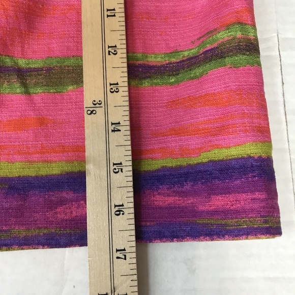 BEAUTIFUL Multi Coloe Petite Ann Taylor Size 2P Knee Length SKIRT N - Picture 6 of 6